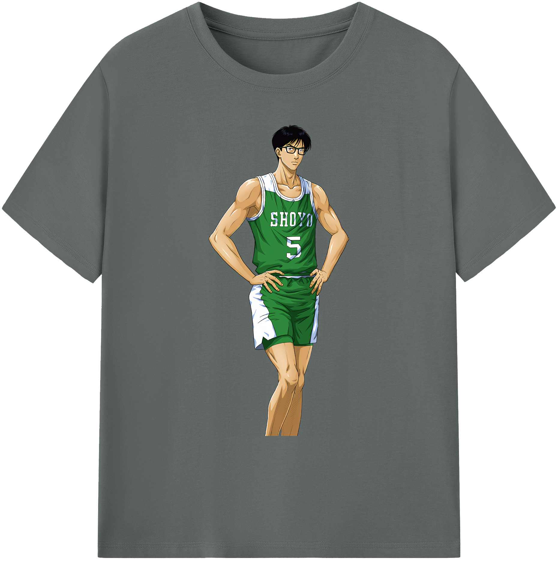 （画像用） SLAM DUNK／スラムダンク 綿100％ メンズ半袖Tシャツ｜肌触りやわらか＆通気性
